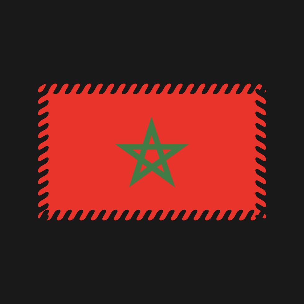 Morocco Flag Vector. National Flag vector