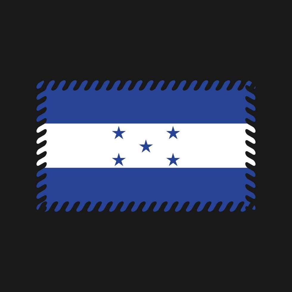 vector de la bandera de honduras. bandera nacional