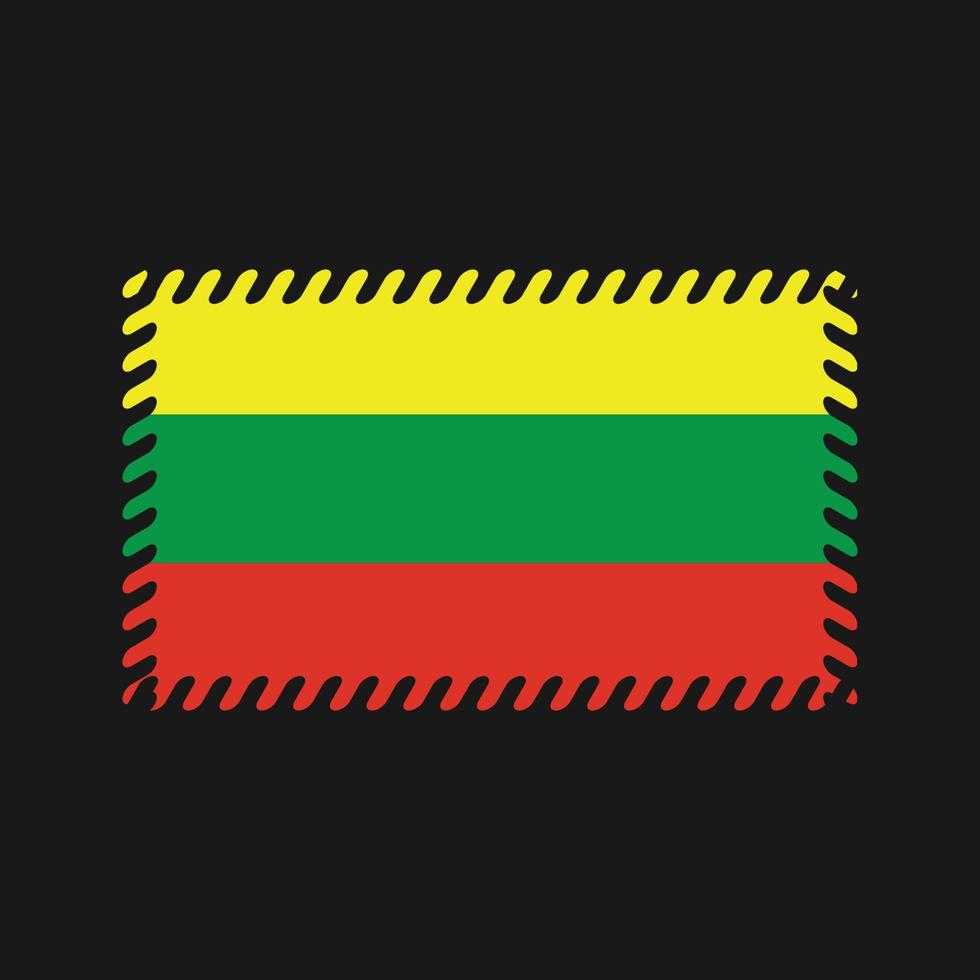 Lithuania Flag Vector. National Flag vector