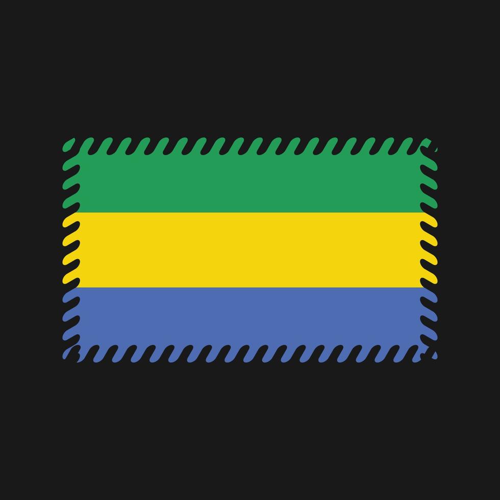 Gabon Flag Vector. National Flag vector
