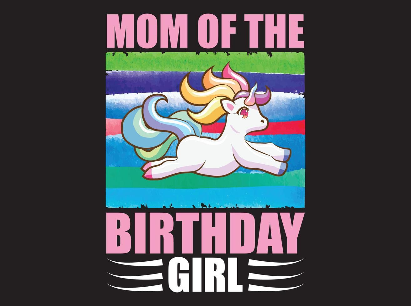 Unicorn t-shirt  design vector file