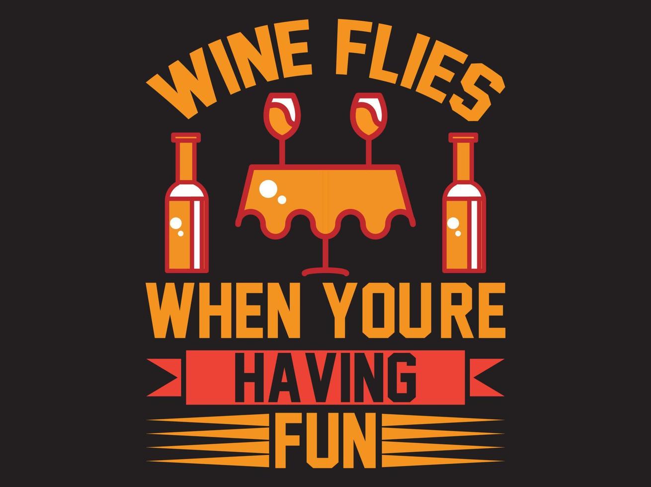 Wine t-shirt design vector file