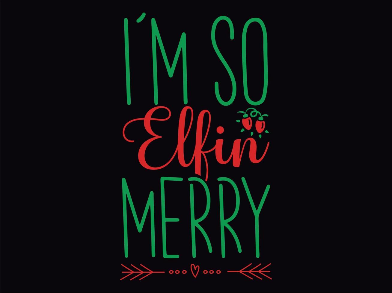 Christmas t-shirt design vector file