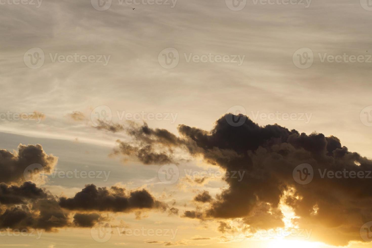 the sky during sunset photo