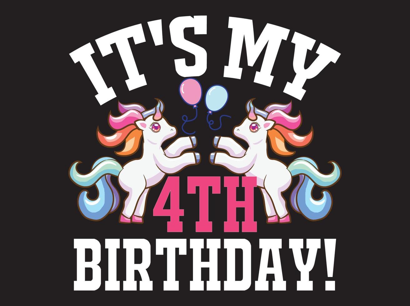 Unicorn t-shirt  design vector file