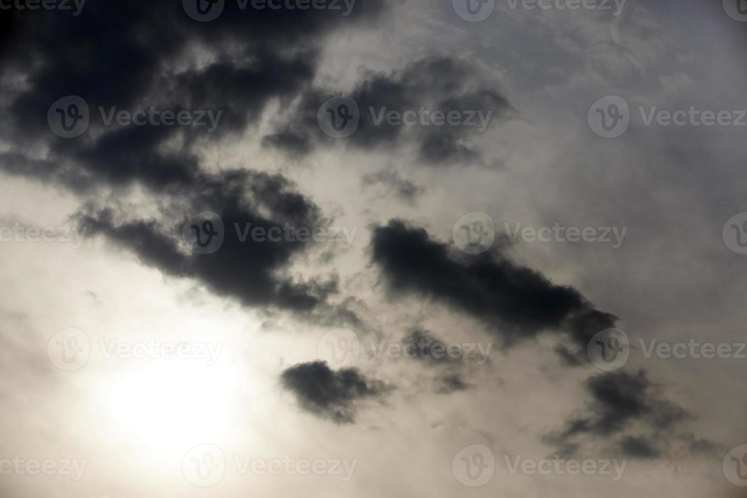 nubes en el cielo foto