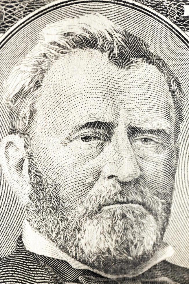 American dollars, close-up photo