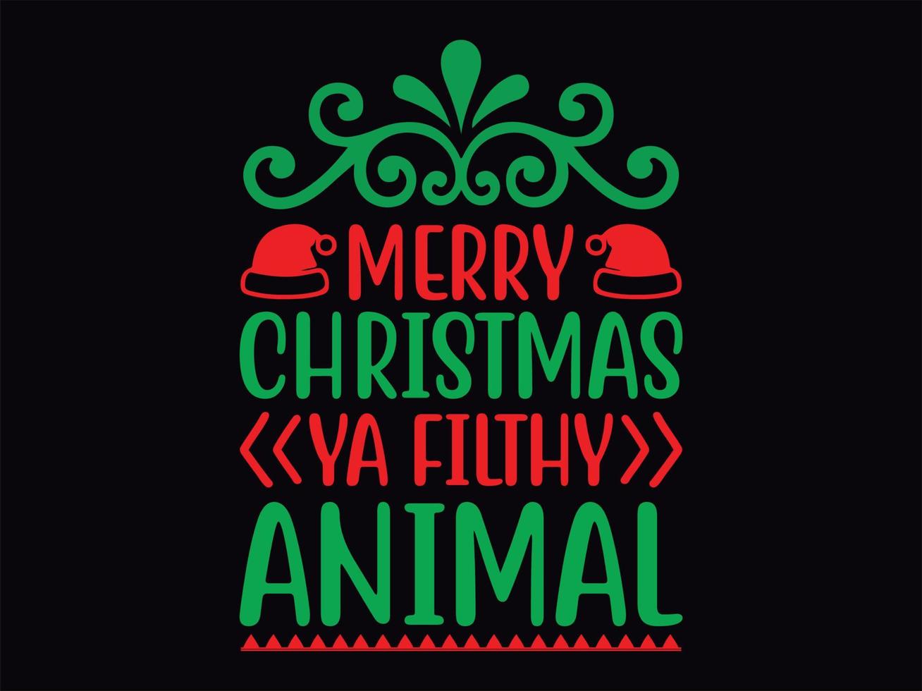 Christmas t-shirt design  vector file