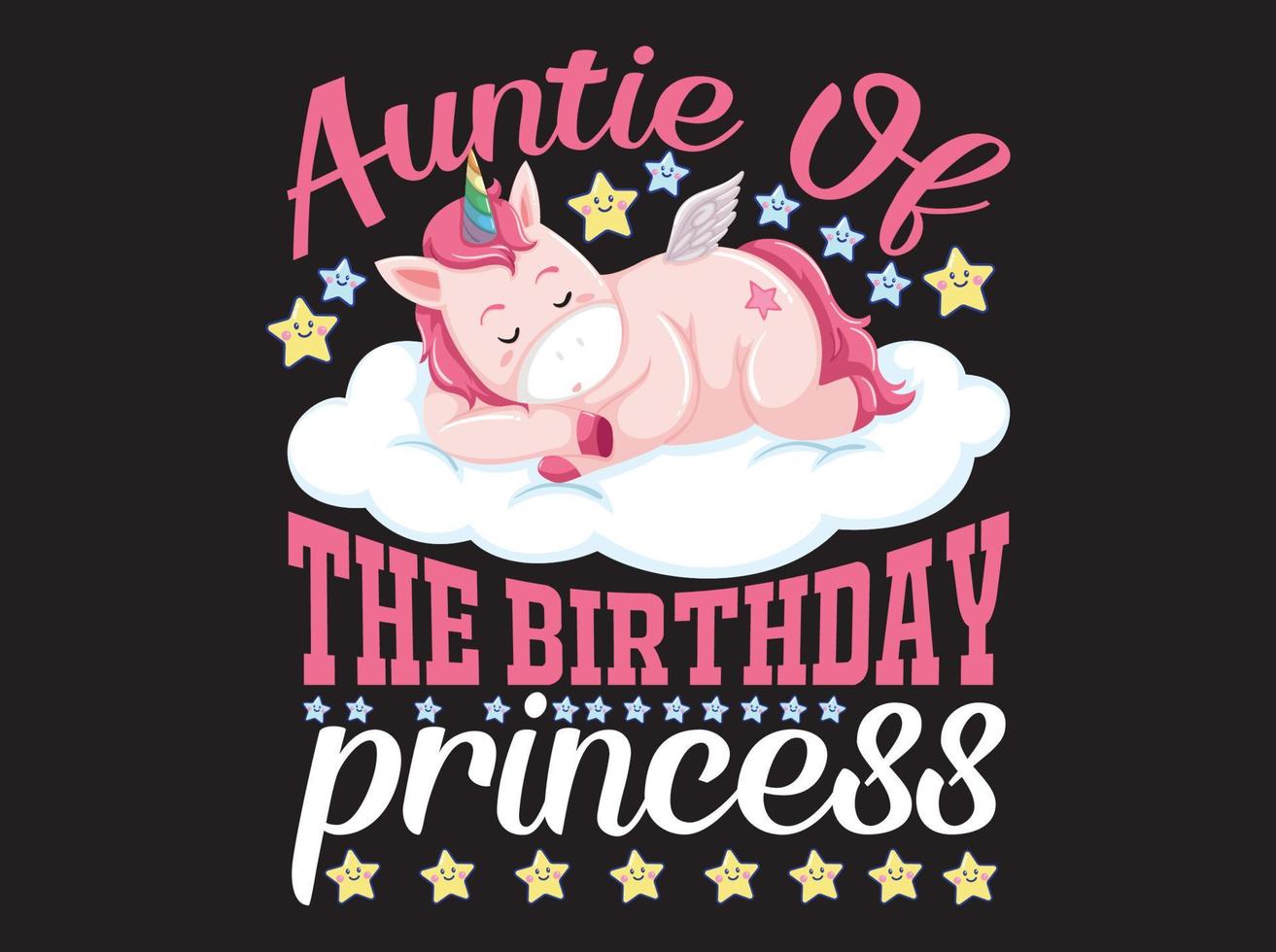 Unicorn t-shirt  design vector file