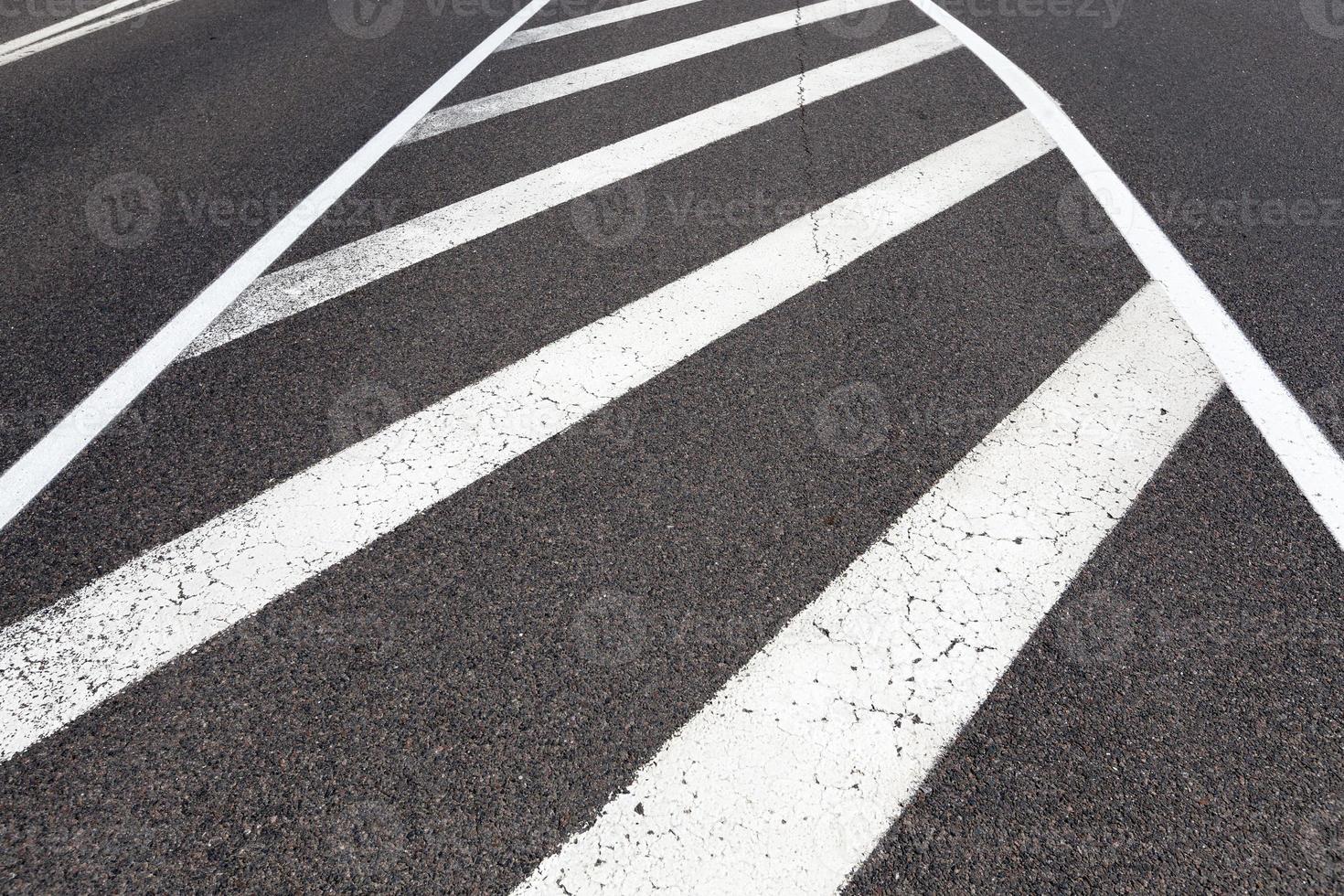 paved road for traffic and people photo