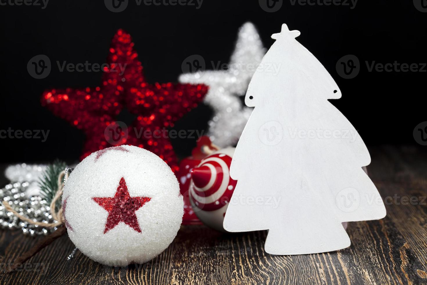 christmas decorations for Christmas trees photo