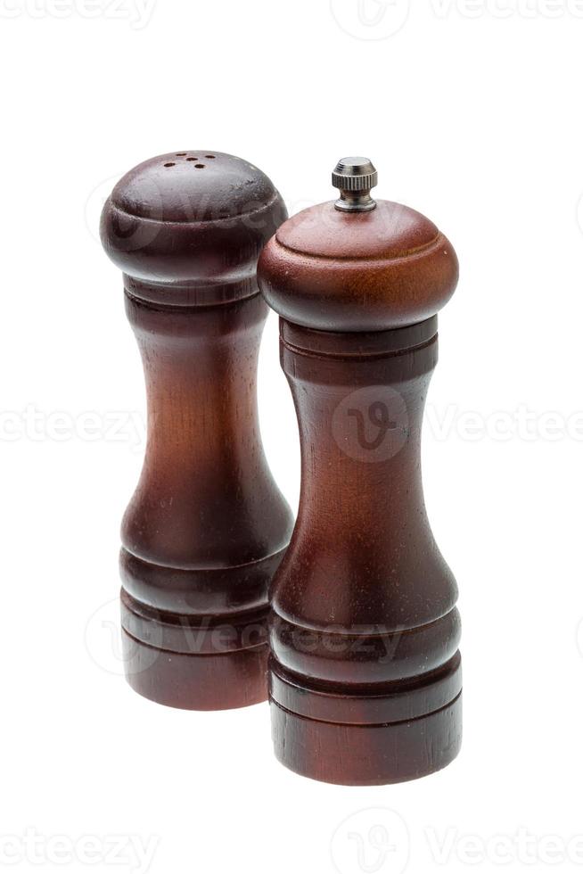 Pepper Mill on white background photo