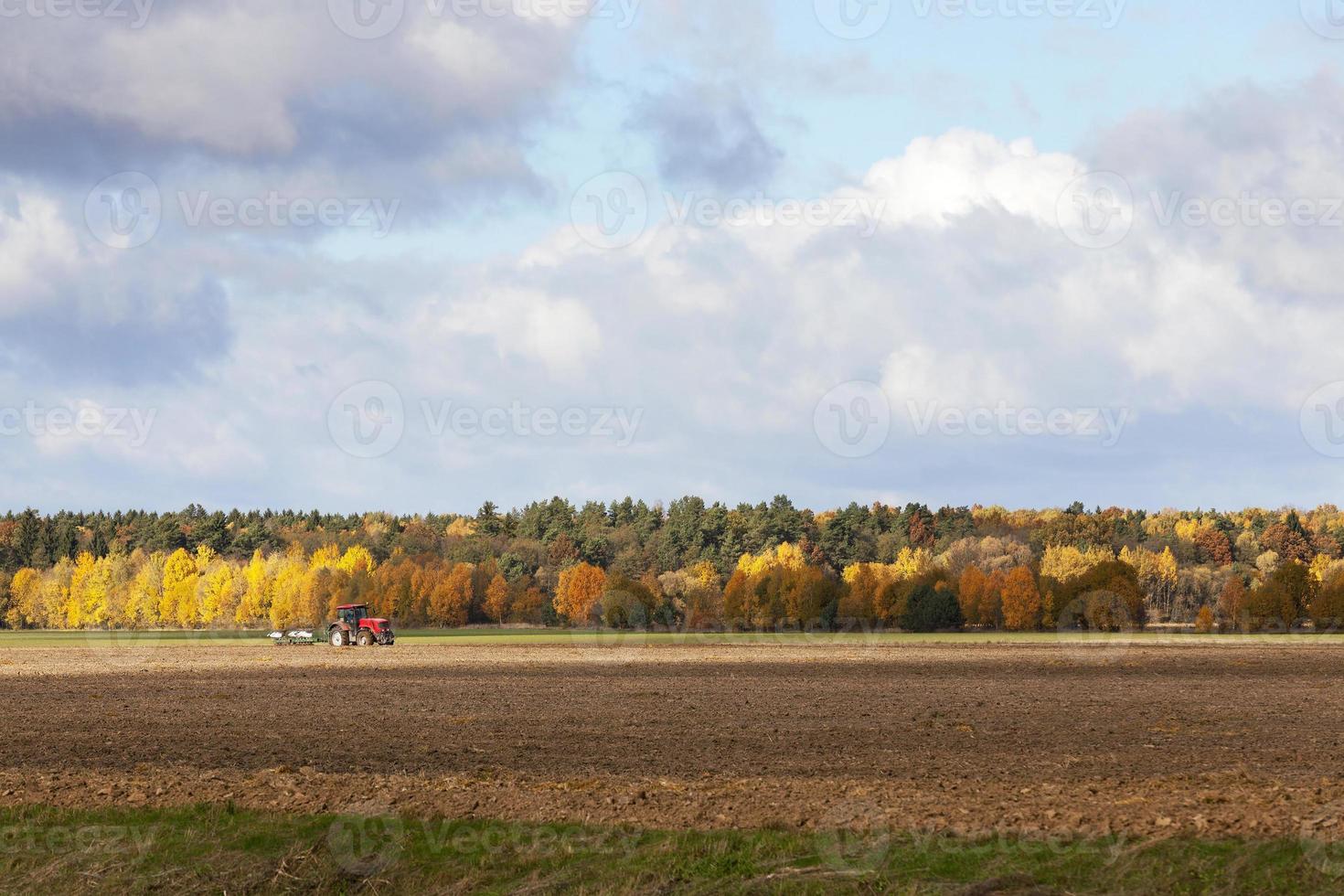 tractor in a field photo