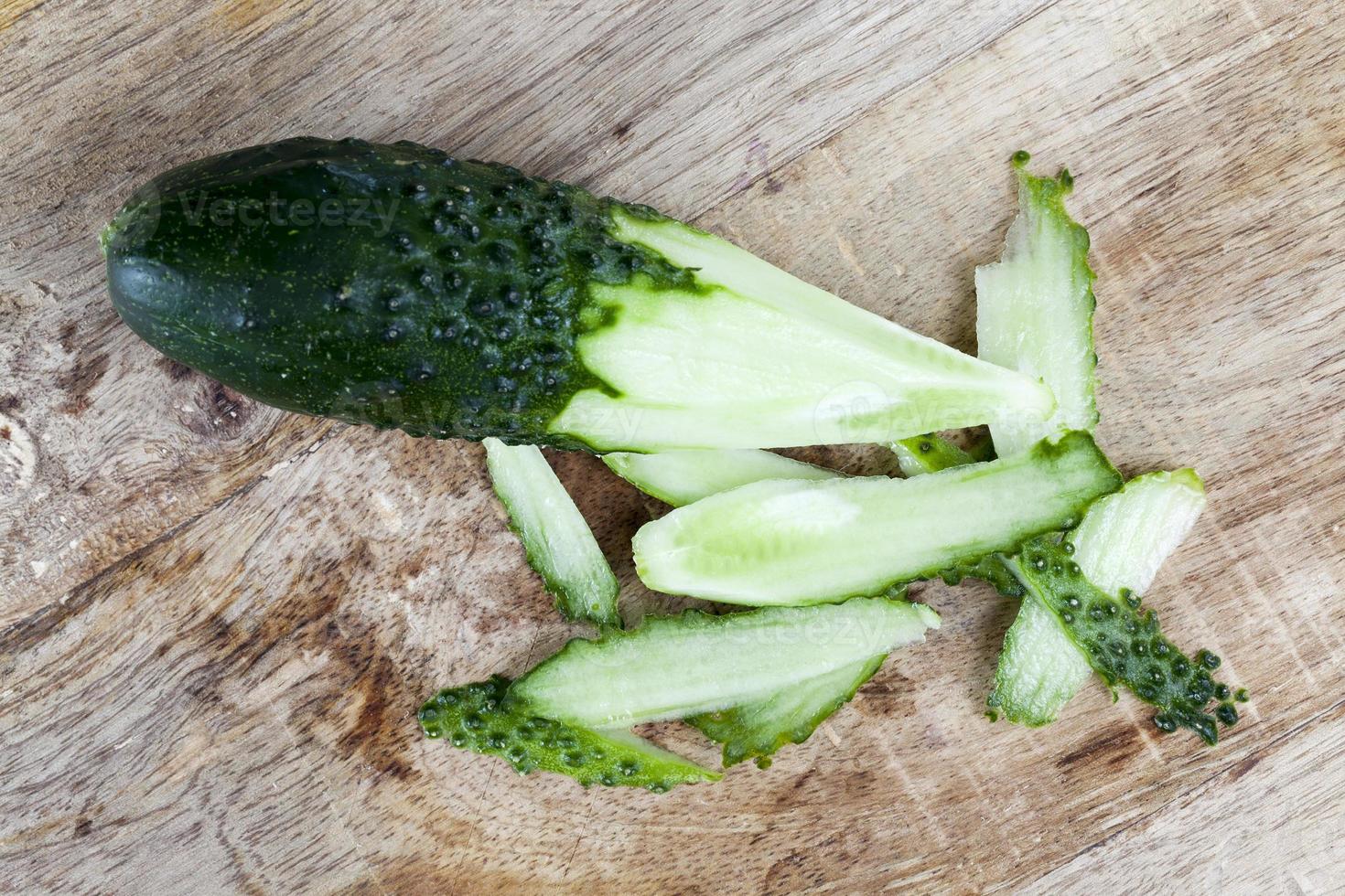 Peeled cucumber, close up 9446651 Stock Photo at Vecteezy