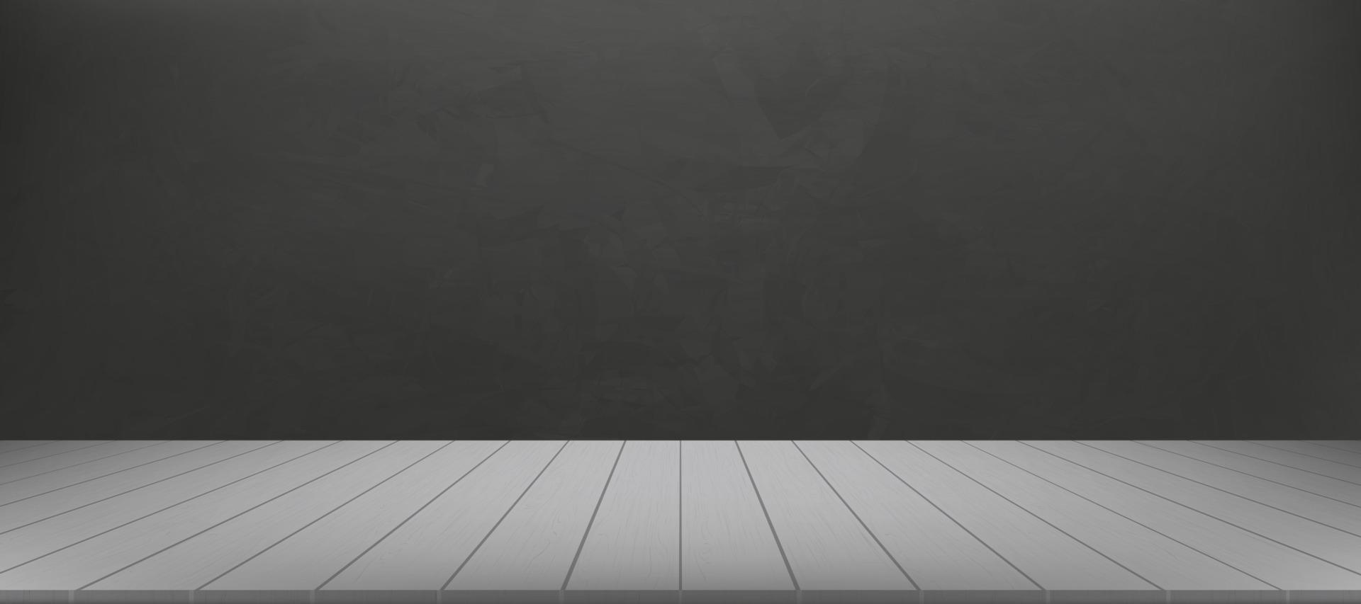 Grey Cement wall textured in Studio room, Vector 3D Backdrop of Empty Gallery Room in Dark Gray Concrete Surface with Cracked pattern.Wide Banner background for loft design concepts