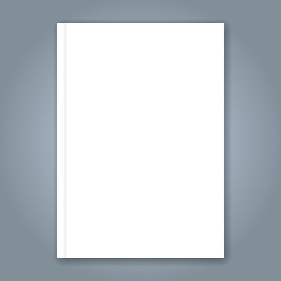 sample cover for business annual report, book vector