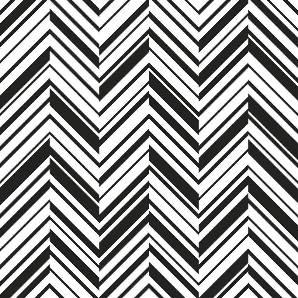 Zigzag lines.Seamless surface pattern design with wavy linear ornament. Repeated chevrons wallpaper. Vector illustration.