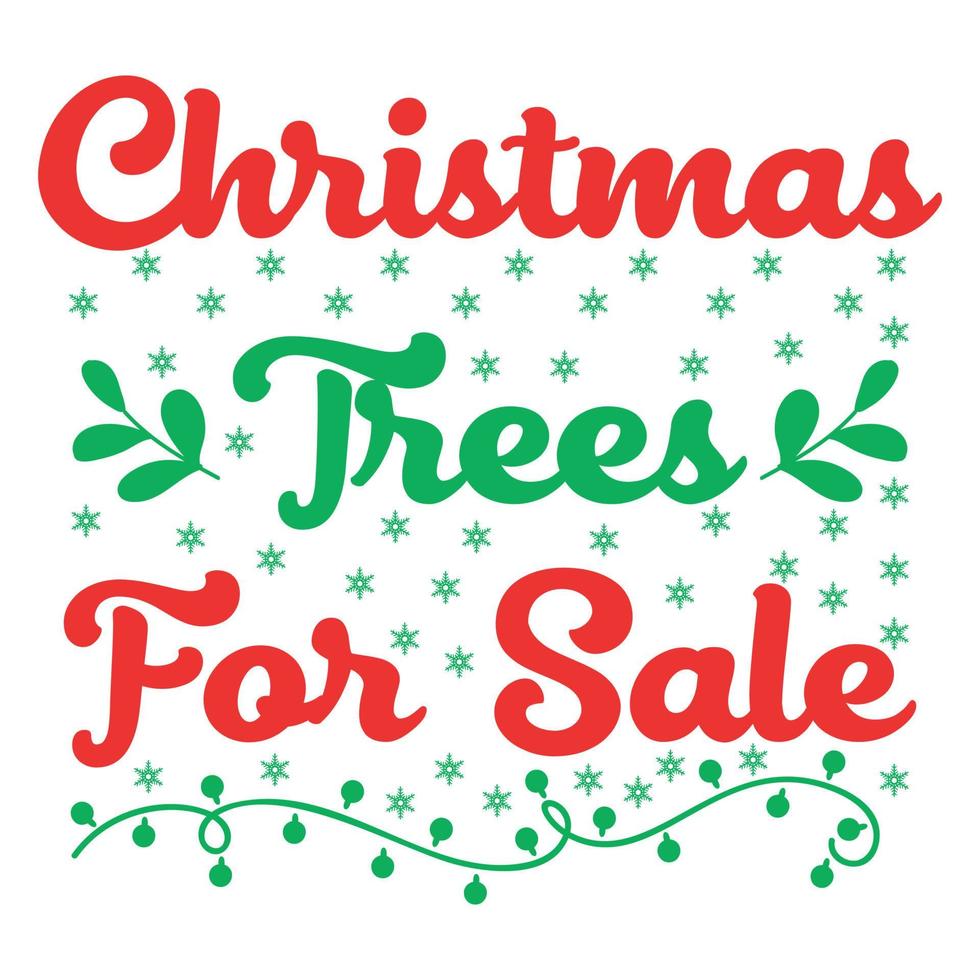 Christmas Trees For Sale 9447710 Vector Art at Vecteezy