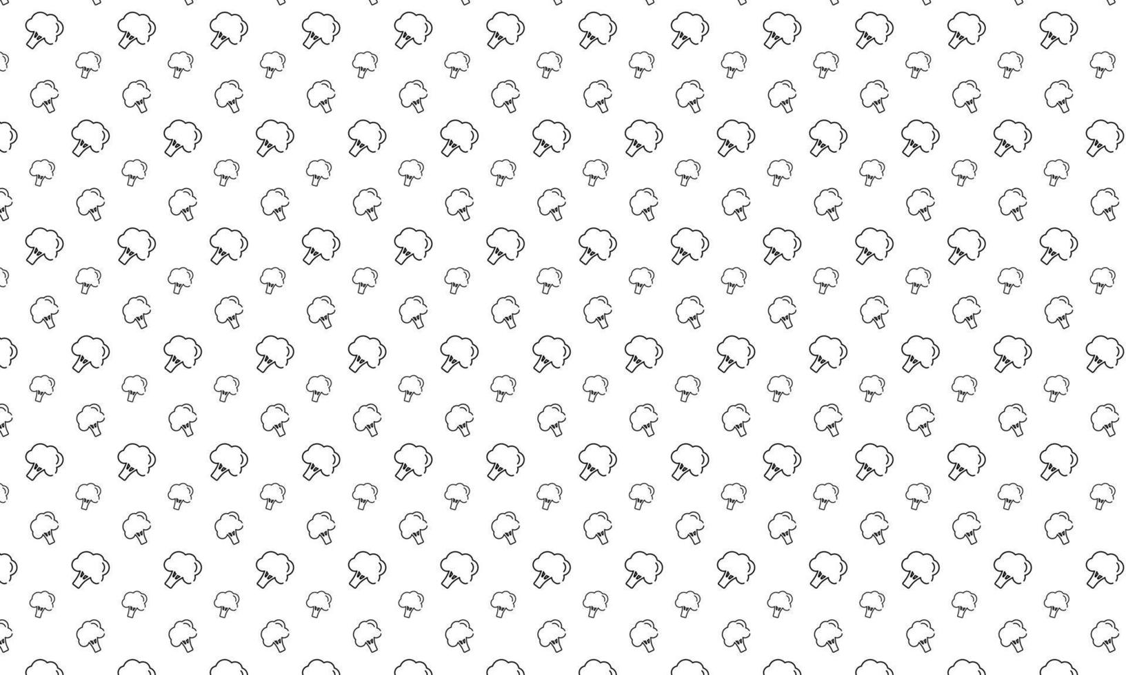 vegetable pattern in black and white vector