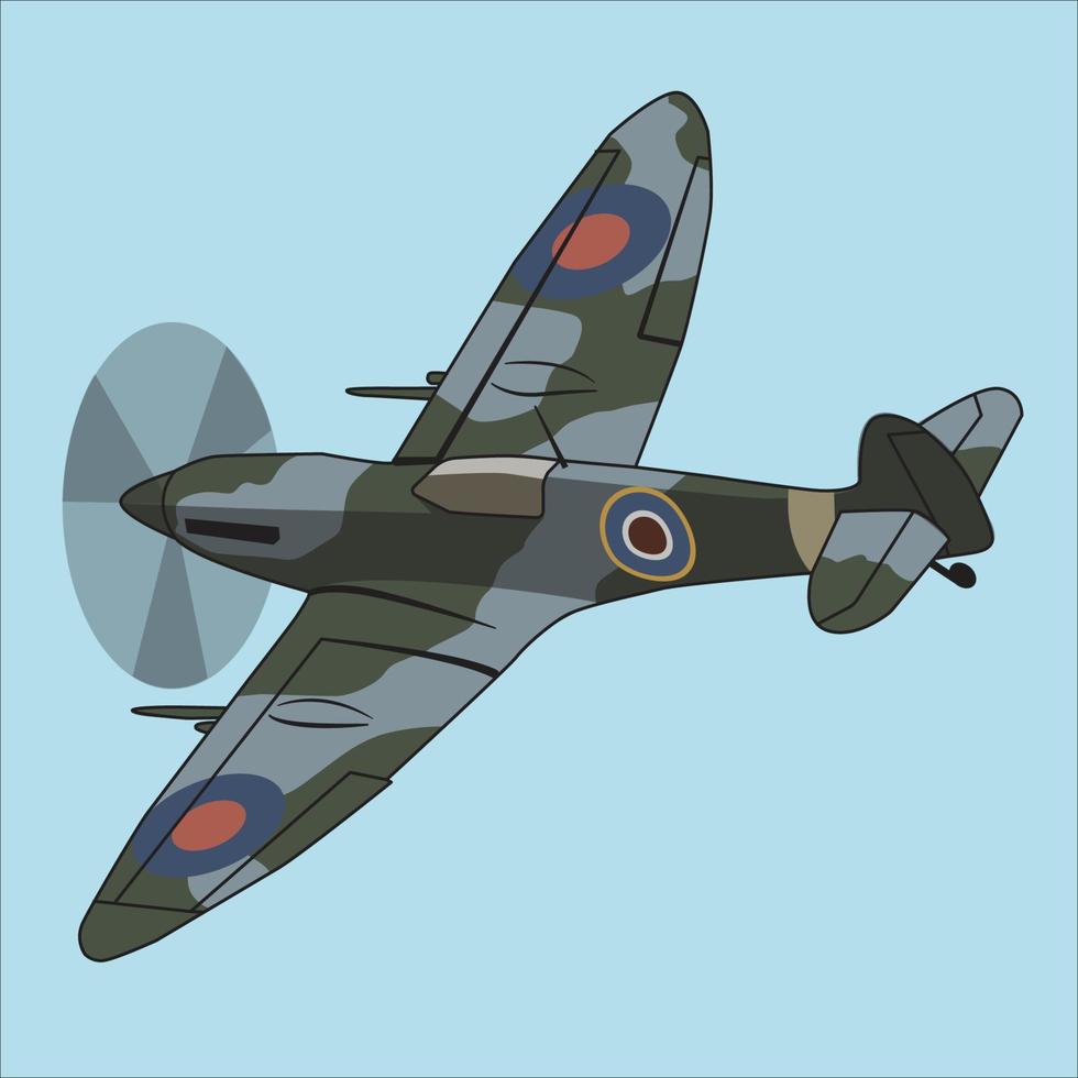 war world 2 air plane illustration vector design