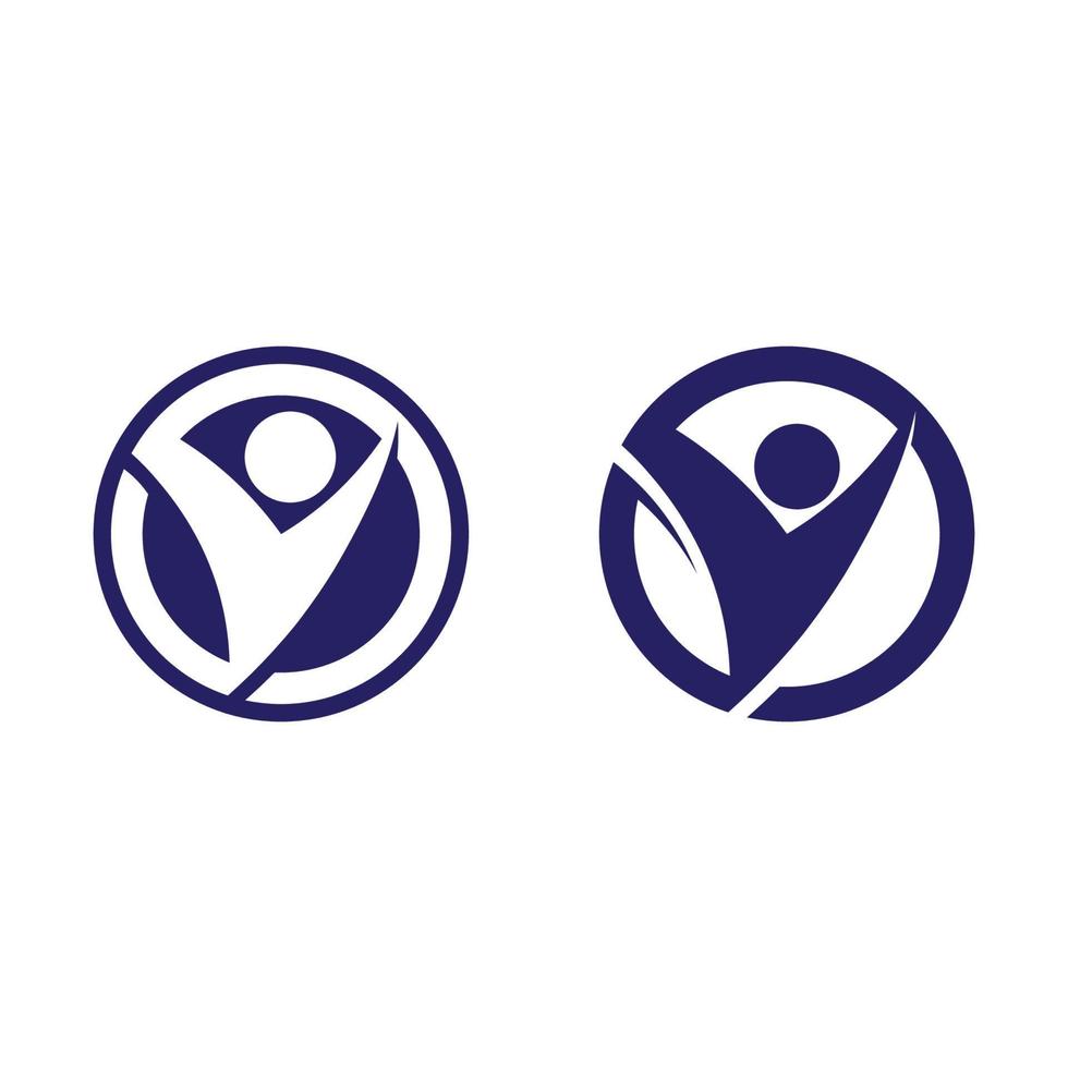 People logo, Team, Succes people work, Group and Community, Group Company and Business logo vector and design Care, Family icon Succes logo