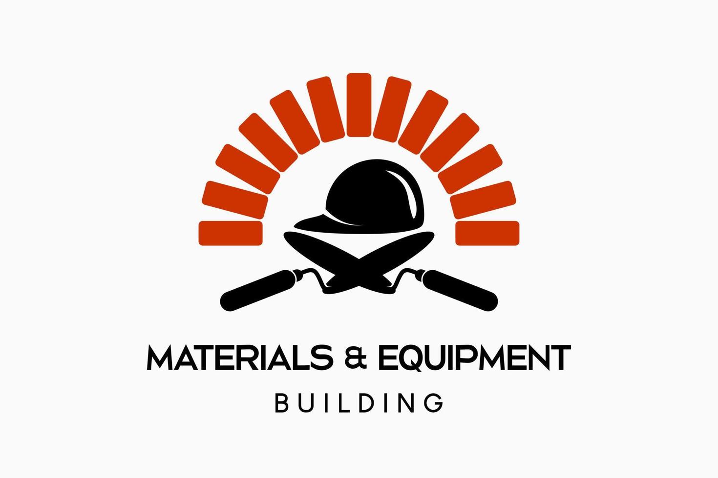 Logo design of building tools building or building materials store 