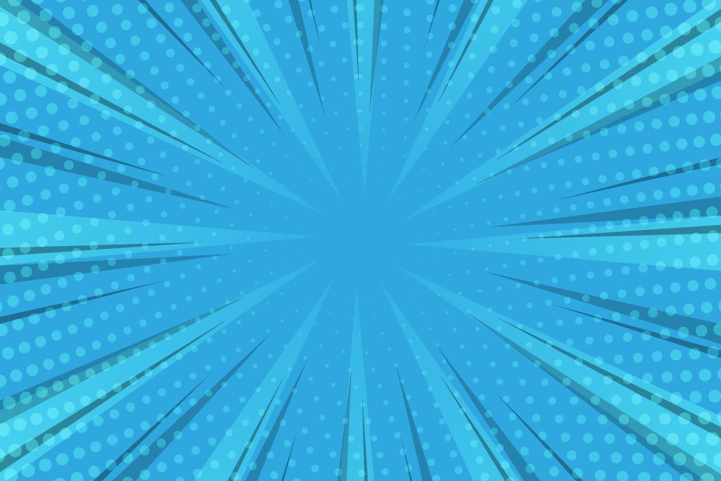 Colorful flat comic style background vector