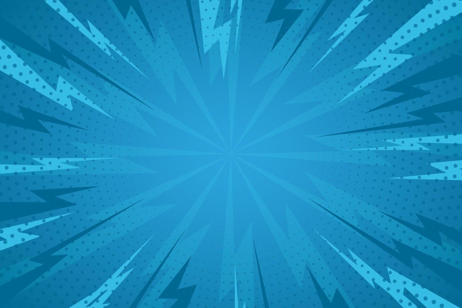 Colorful flat comic style background vector