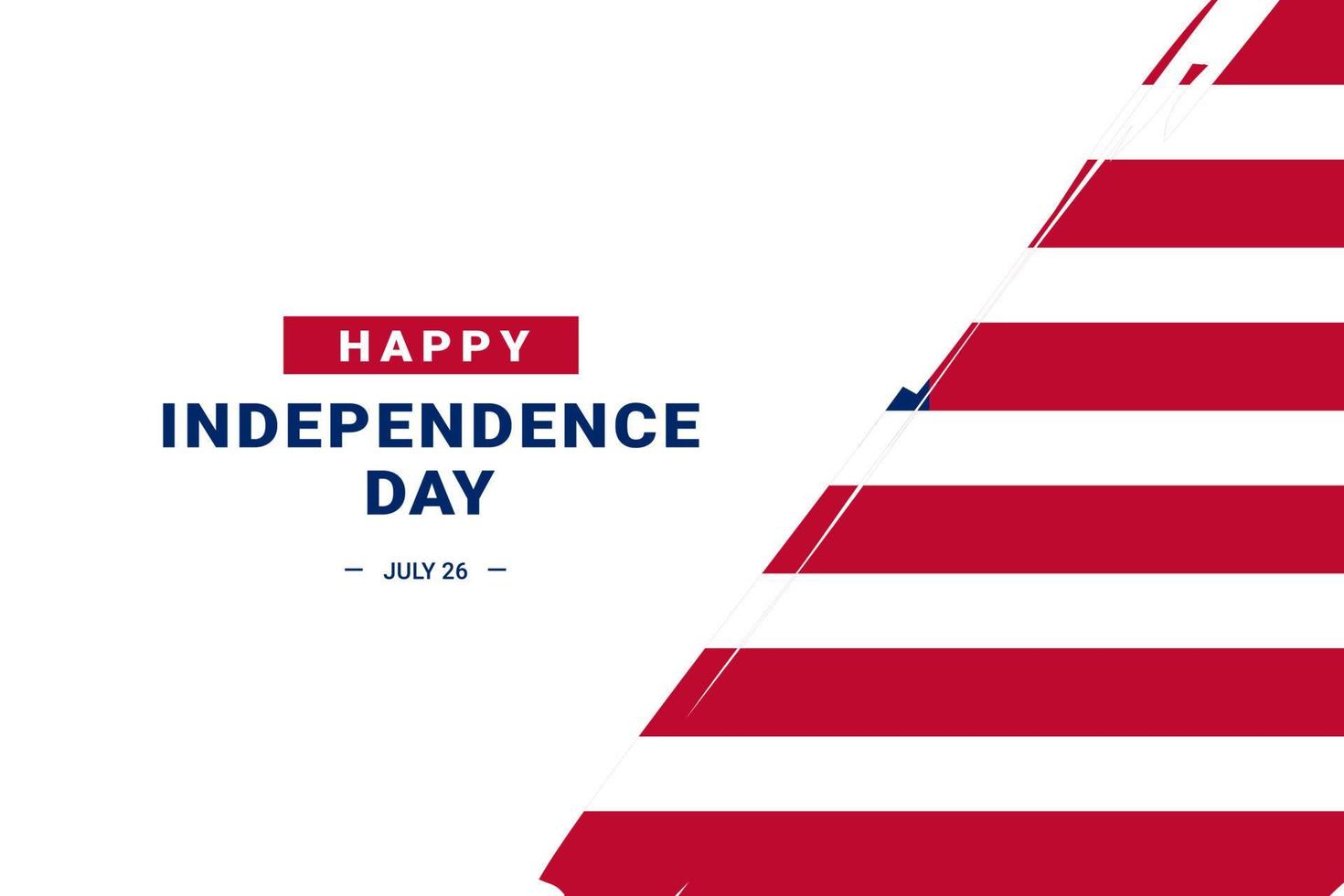 6. Liberia Independence Day 4... vector