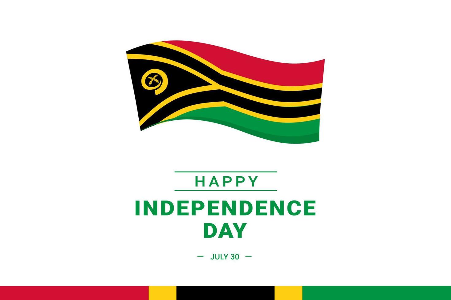 Vanuatu Independence Day. 9449286 Vector Art at Vecteezy