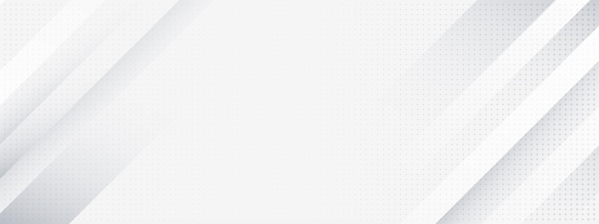 Abstract white background vector banner design