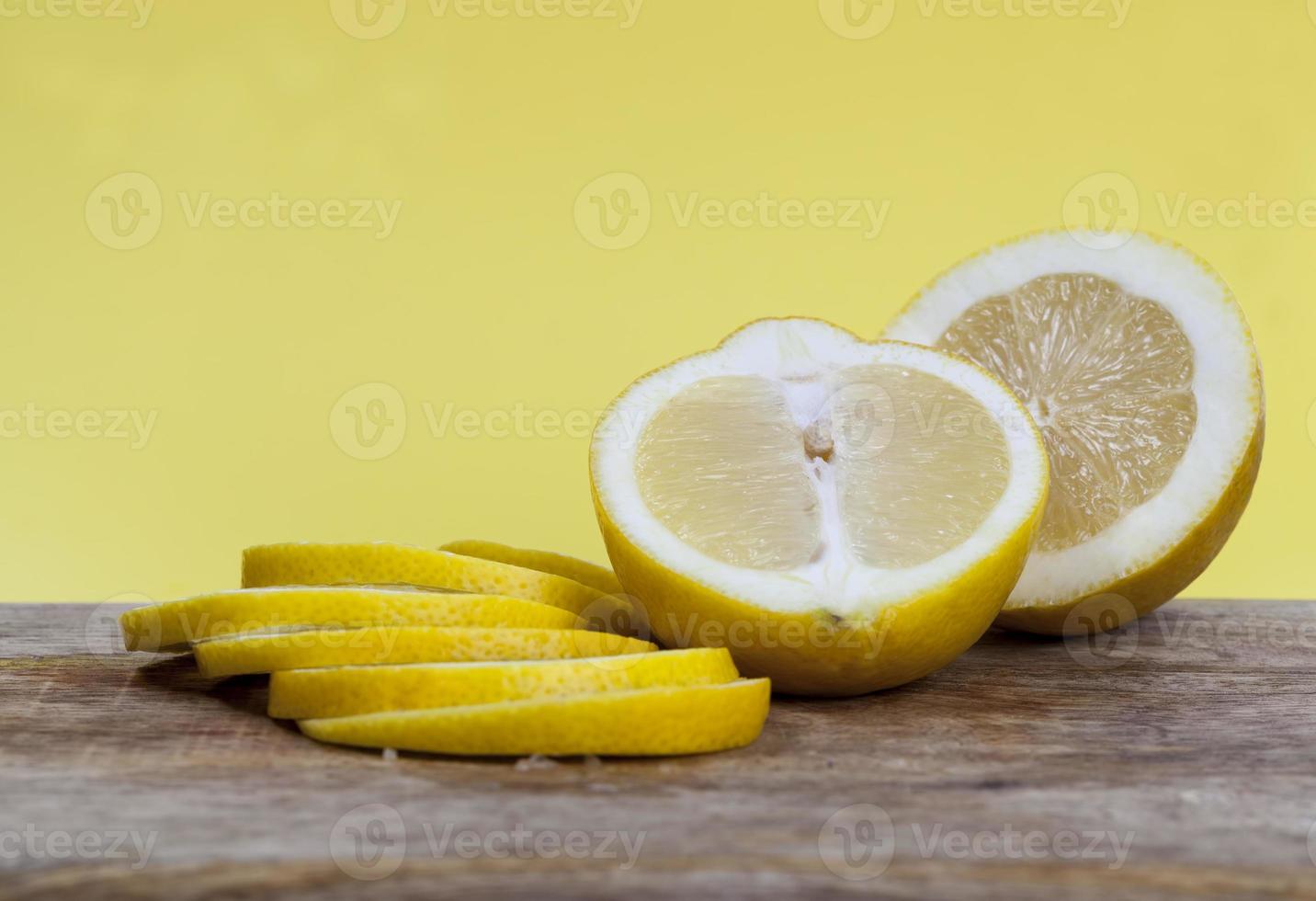 delicious sour lemon fruit photo