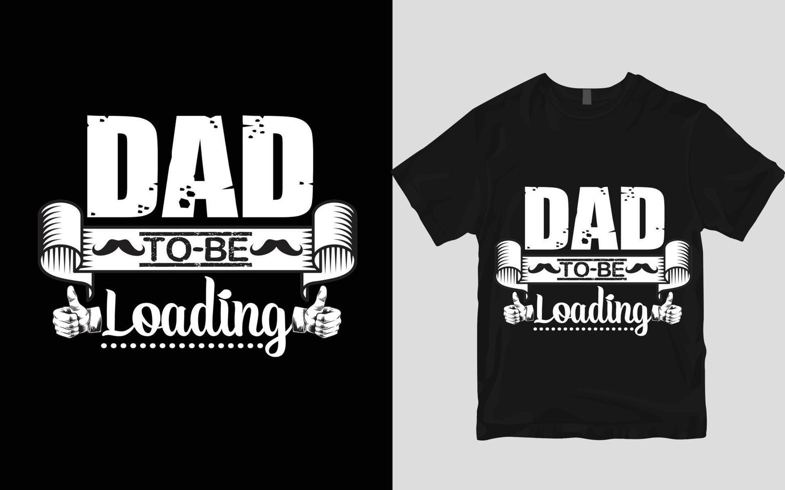 Father's t shirt design vector