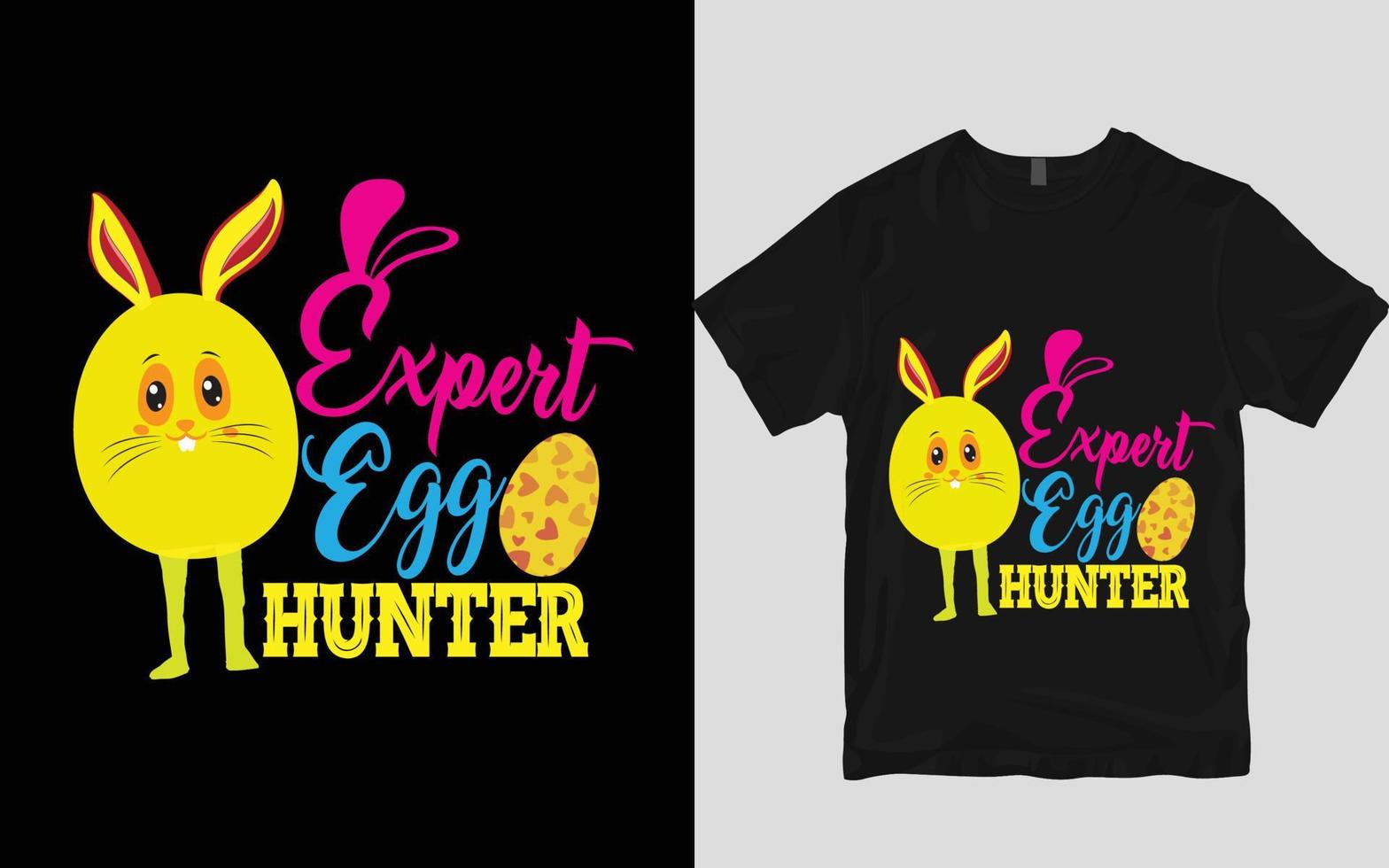 Easter t shirt design vector