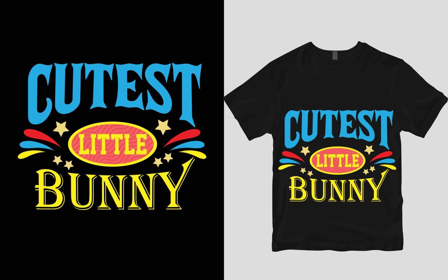 Easter t shirt design vector