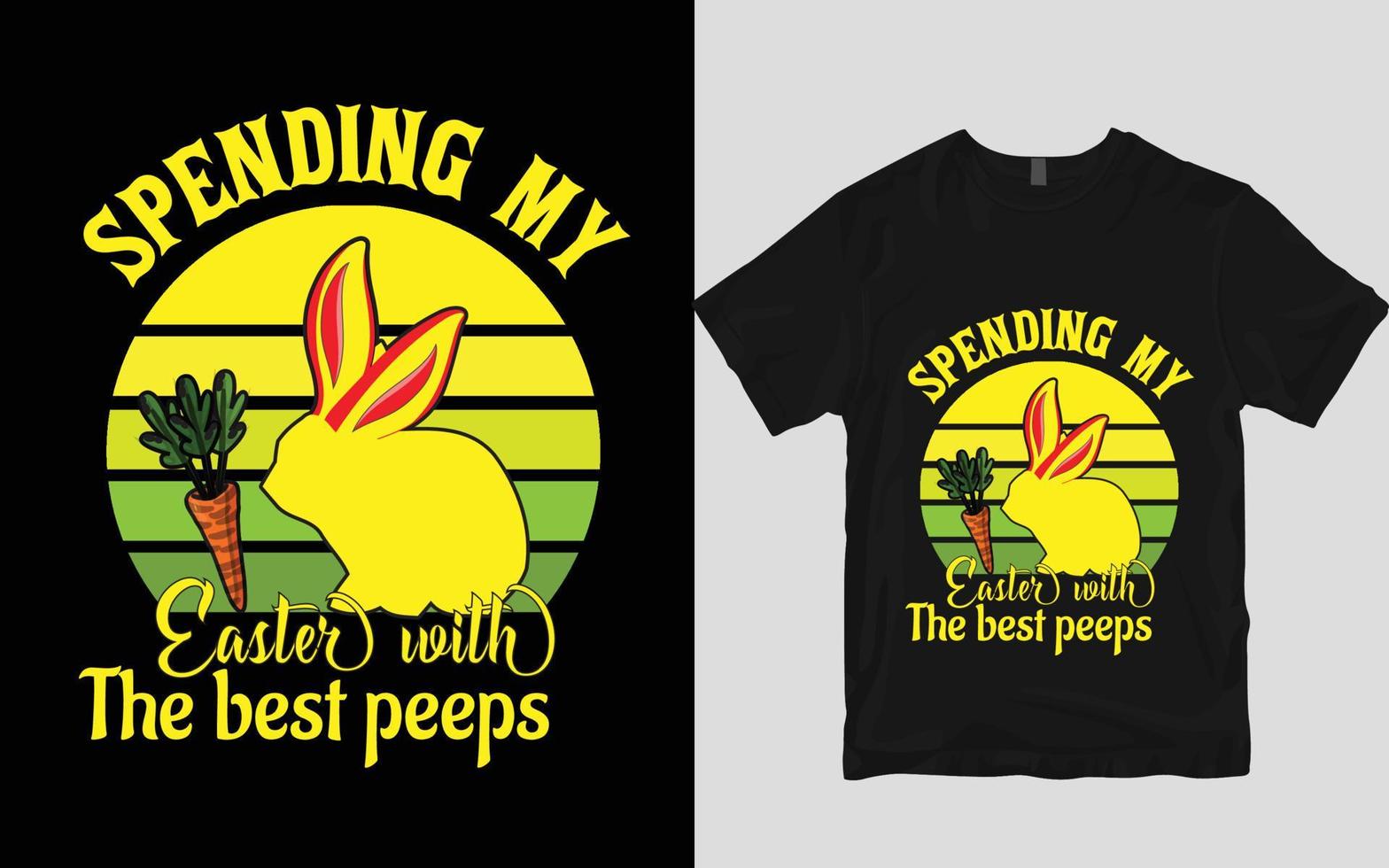 Easter t shirt design vector