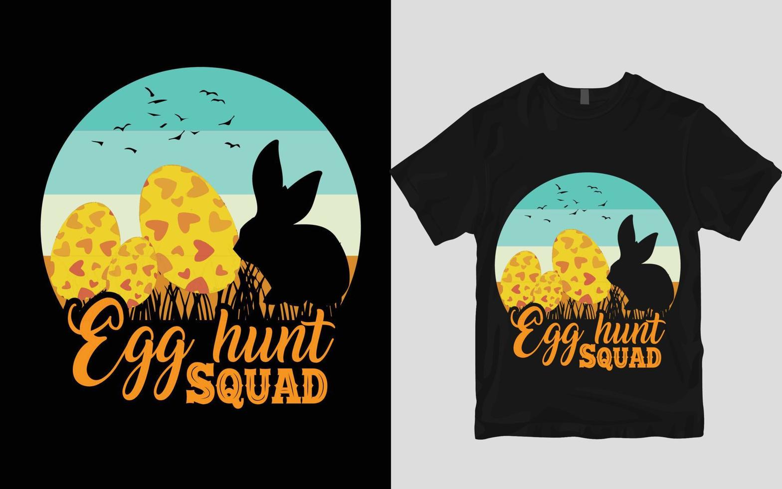 Easter t shirt design vector