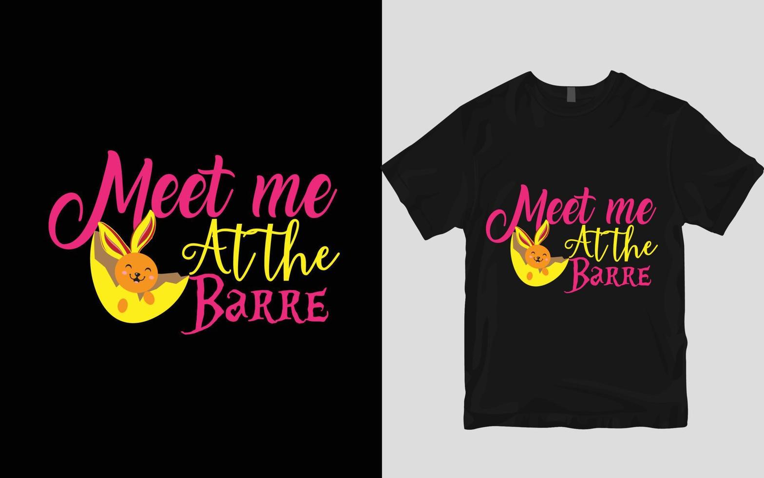 Easter t shirt design vector