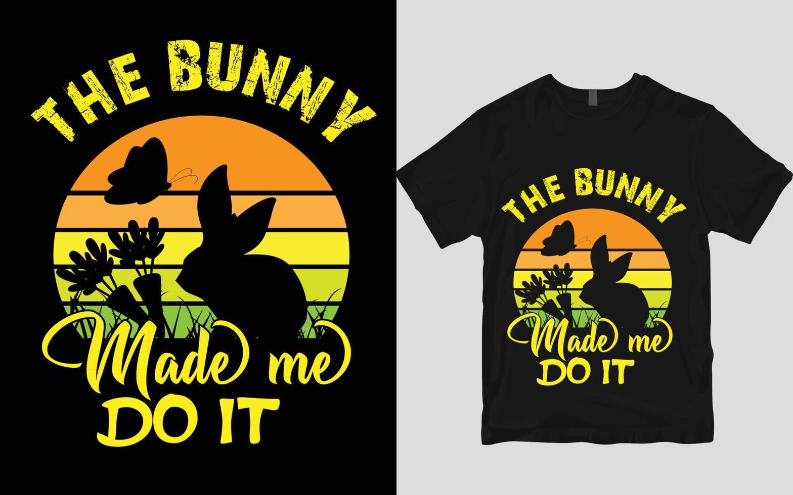 Easter t shirt design vector