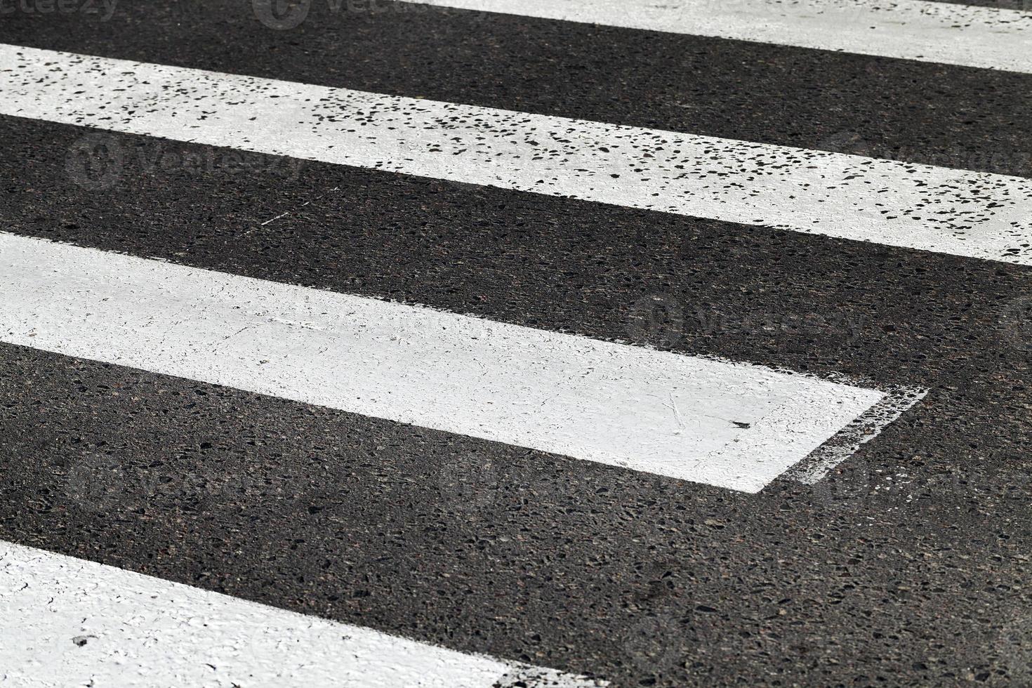 road markings, close-up photo