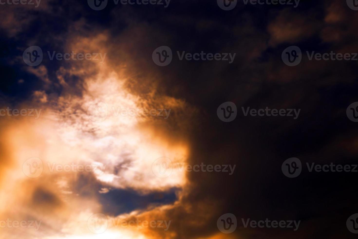 the sky during sunset photo