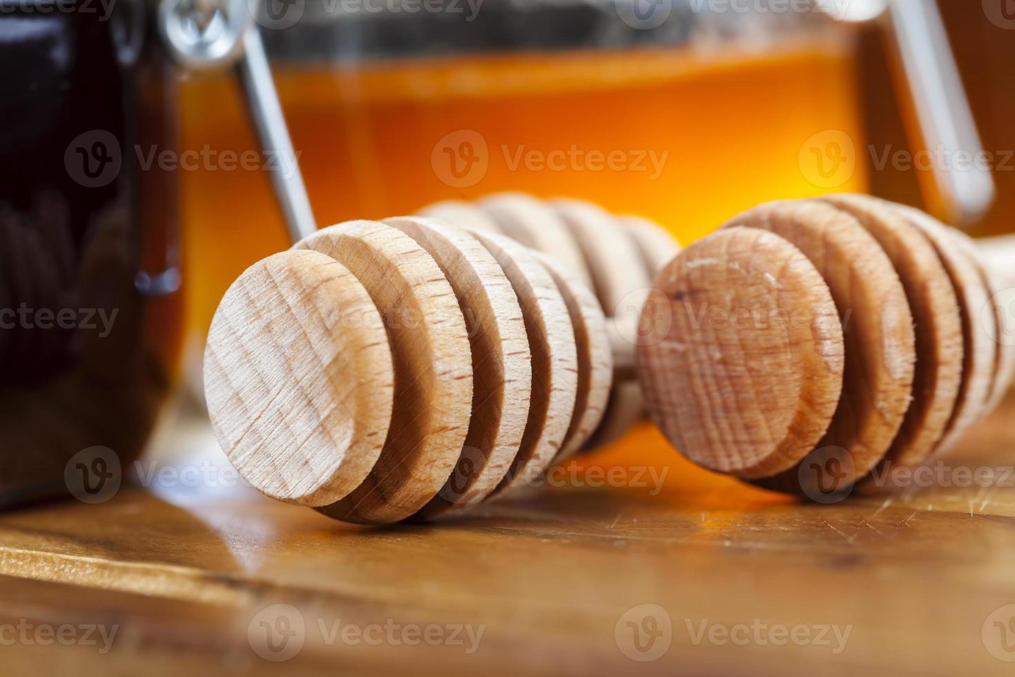 natural and healthy food products made by honeybees photo