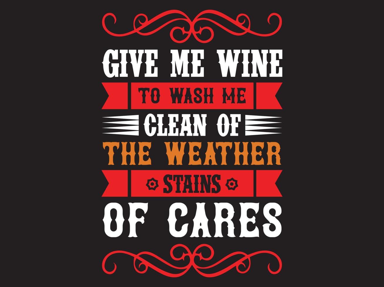 Wine t-shirt design vector file