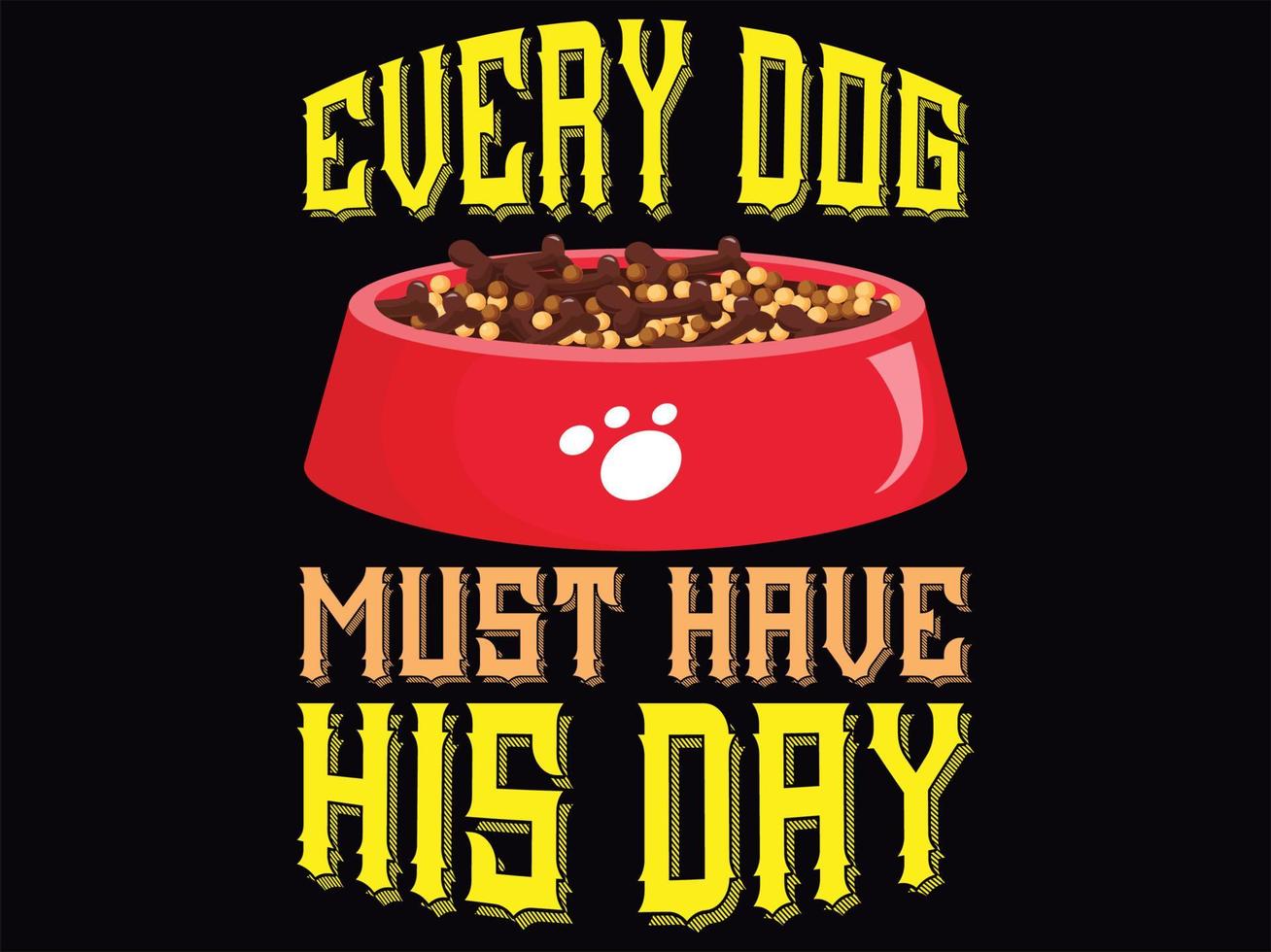 Dog t-shirt design vector file