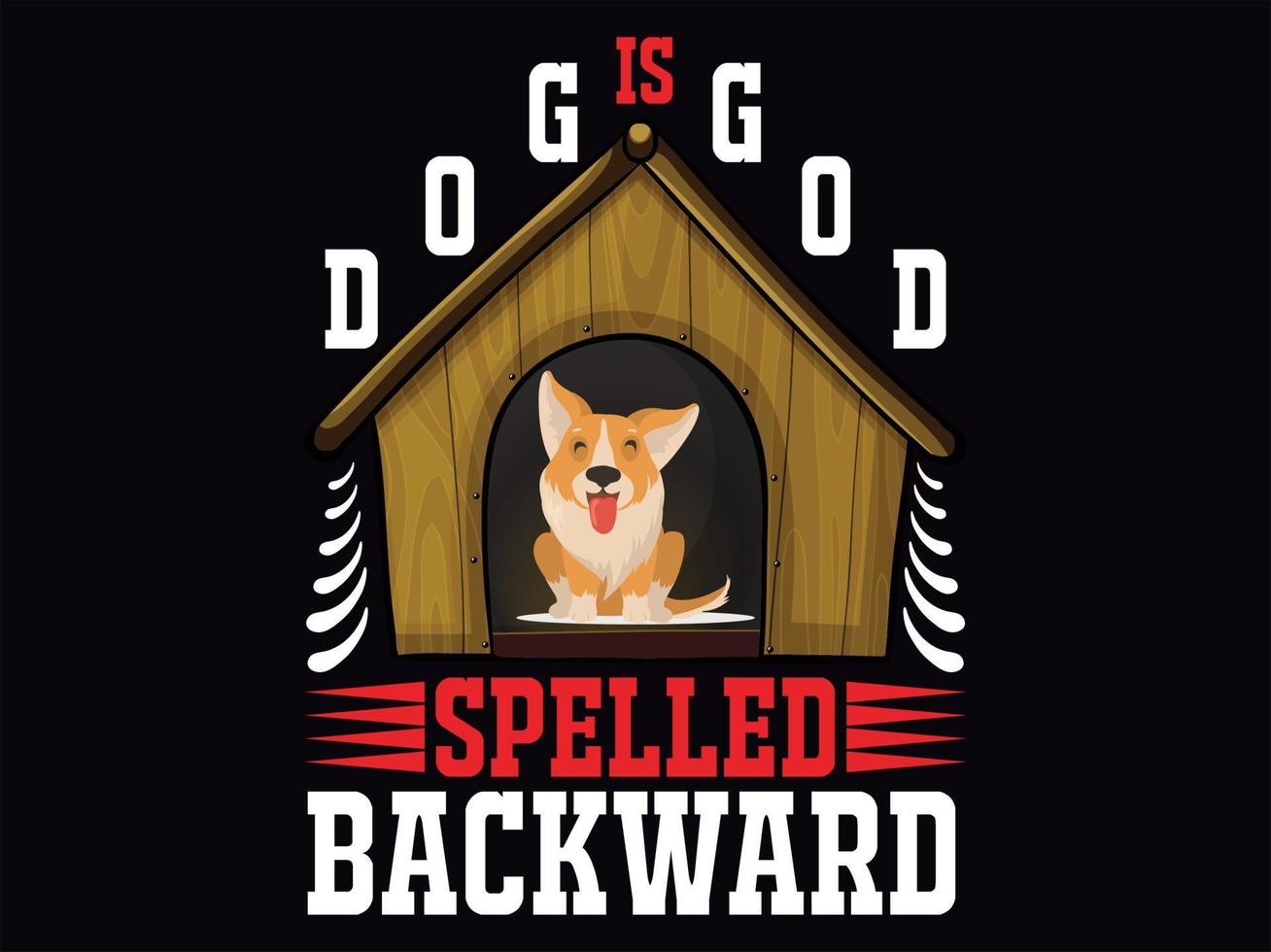 Dog t-shirt design vector file