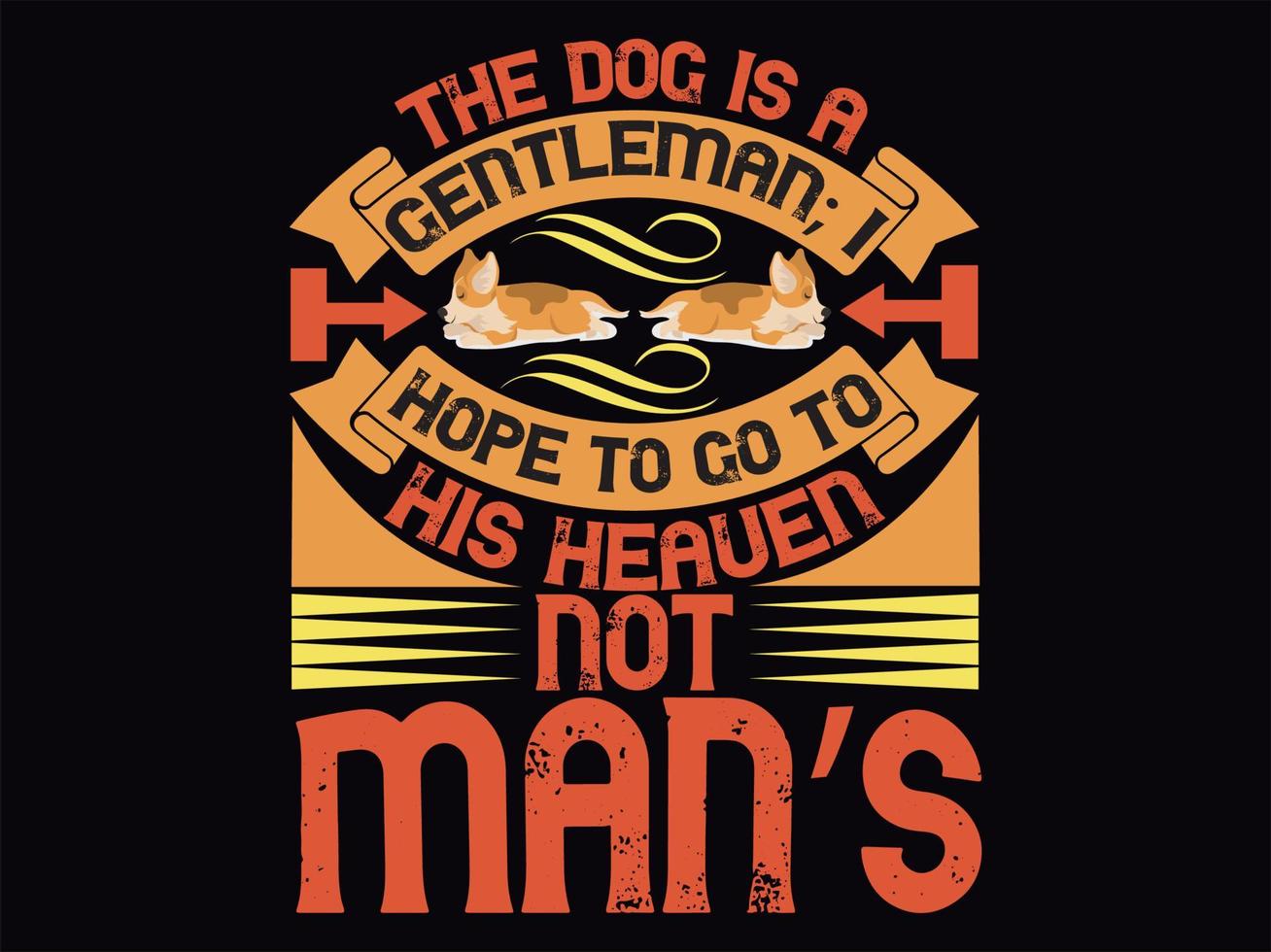 Dog t-shirt design vector file