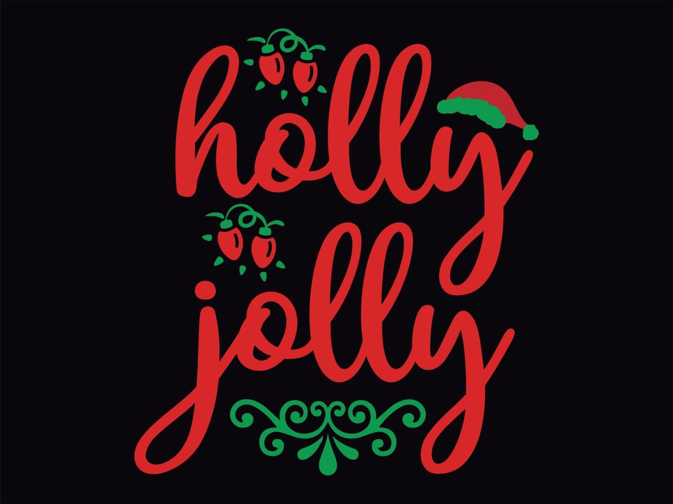 archivo vectorial de diseño de camiseta de navidad vector