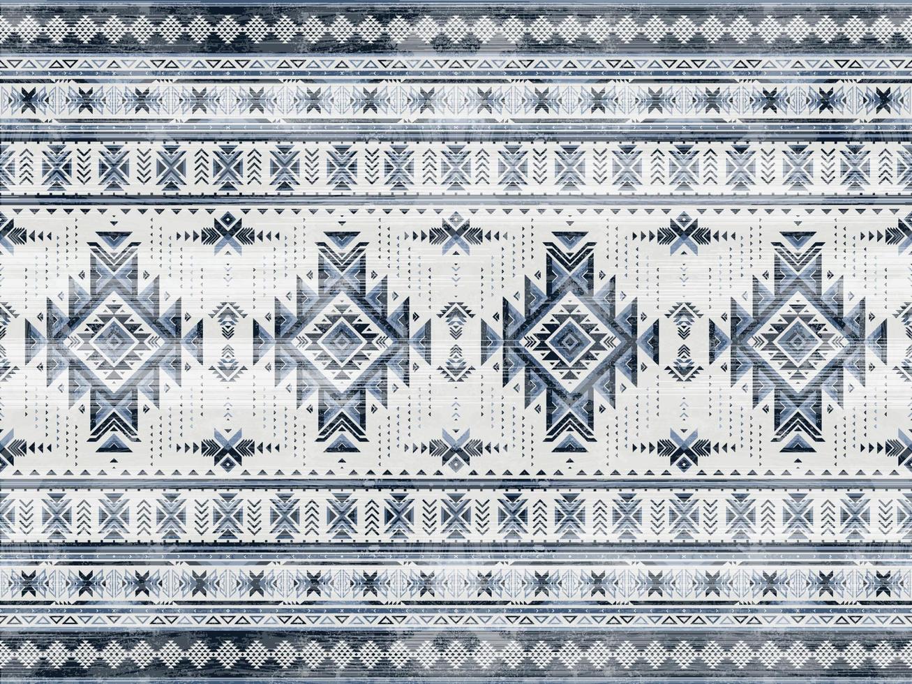 Native american indian ornament pattern geometric ethnic textile texture tribal aztec pattern navajo mexican fabric seamless Vector decoration fashion