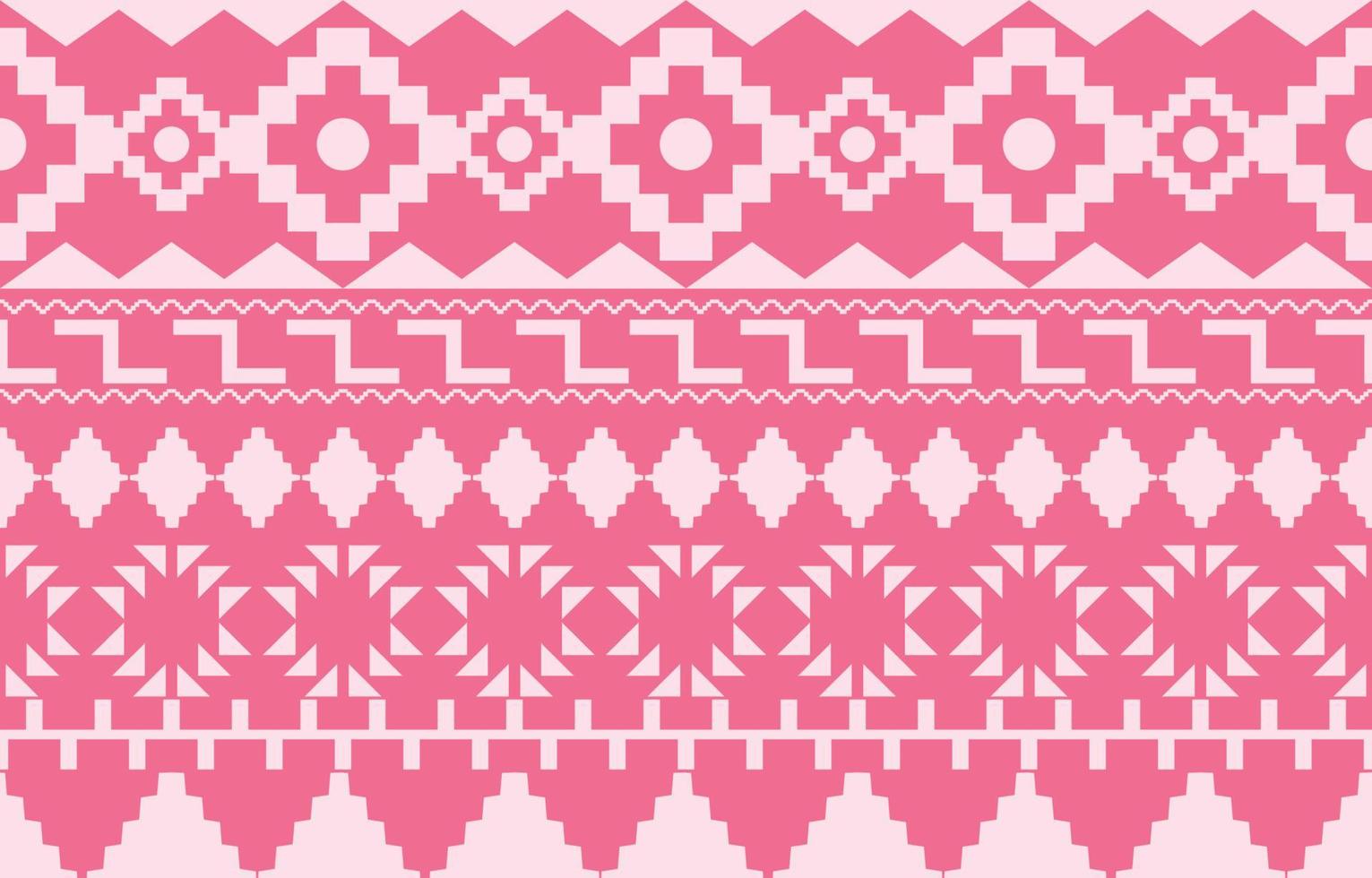 patrón étnico tribal oriental geométrico diseño de fondo tradicional para alfombra, papel pintado, ropa, envoltura, batik, tela, estilo de bordado de ilustración vectorial. vector