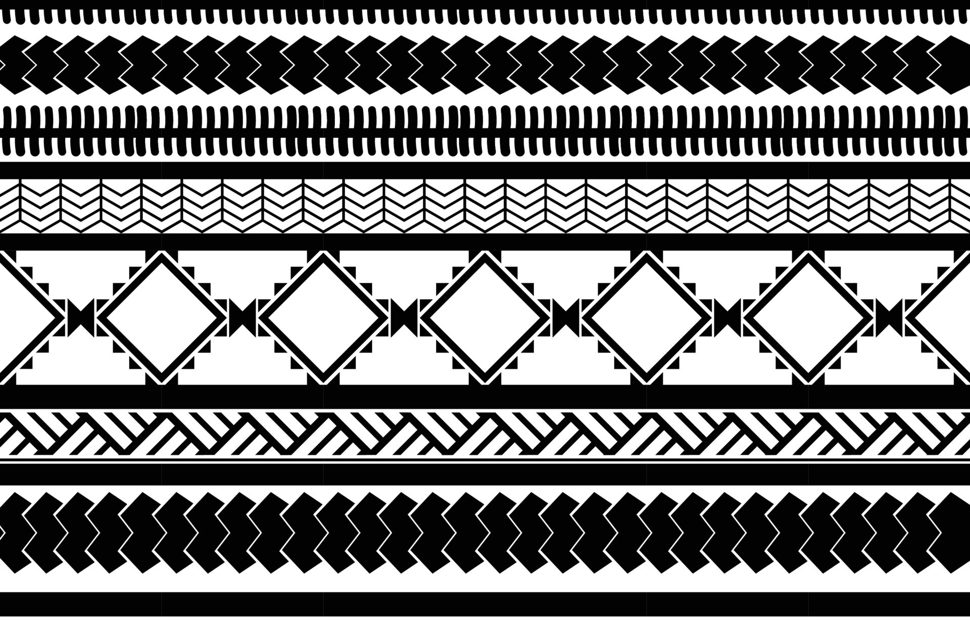 african-tribal-black-and-white-abstract-ethnic-geometric-pattern